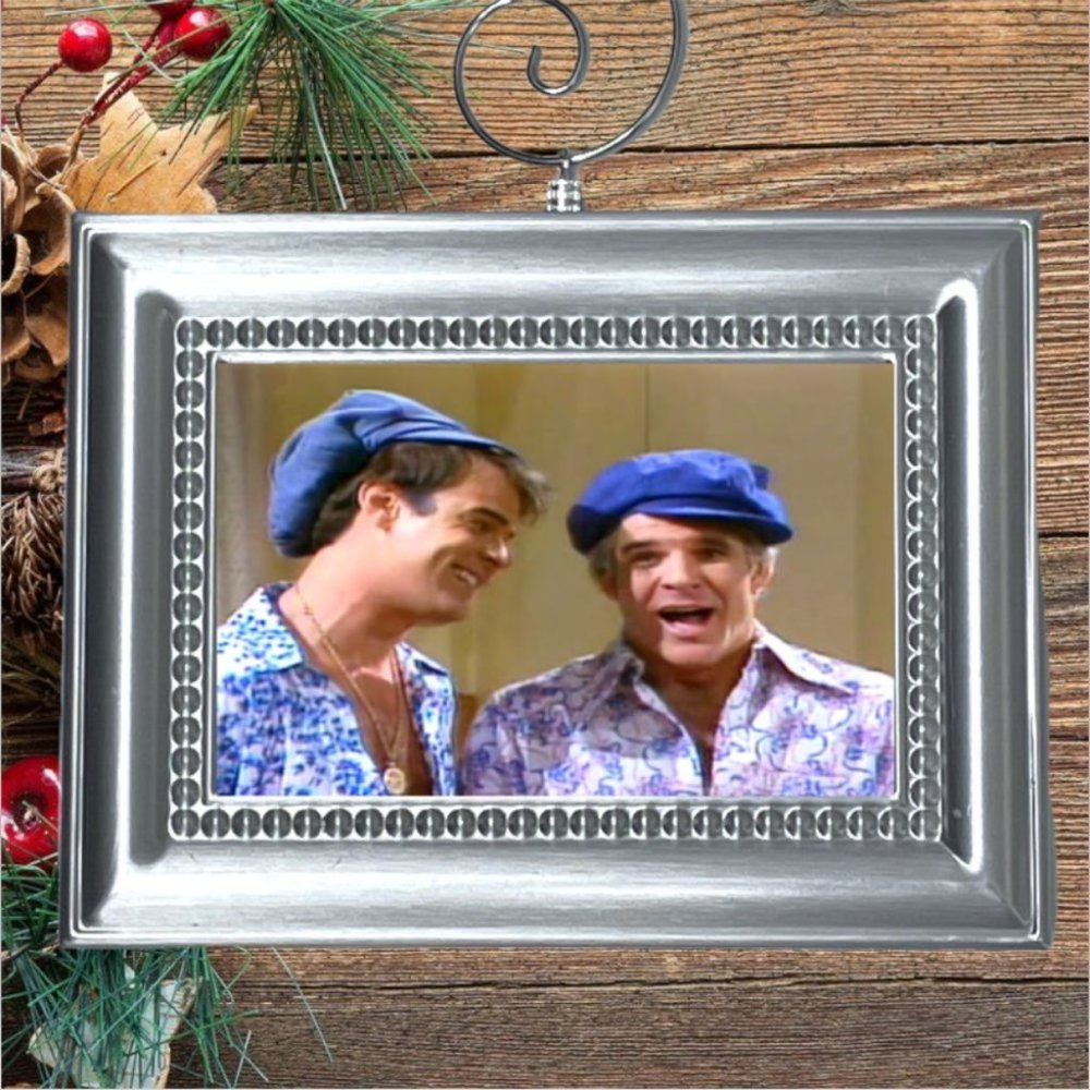 SNL Two Wild & Crazy Guys Steve Martin Saturday Night Live Christmas Ornament